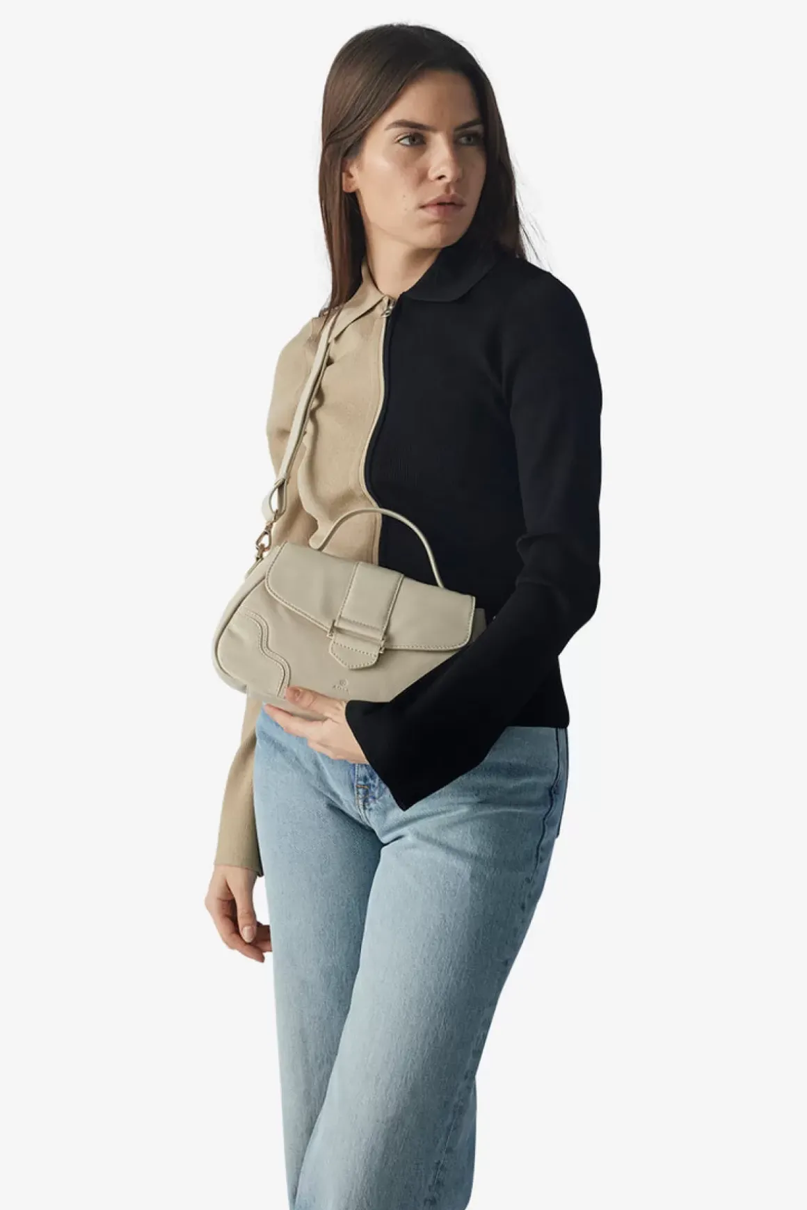 Salerno Shoulder Bag Lala Stone