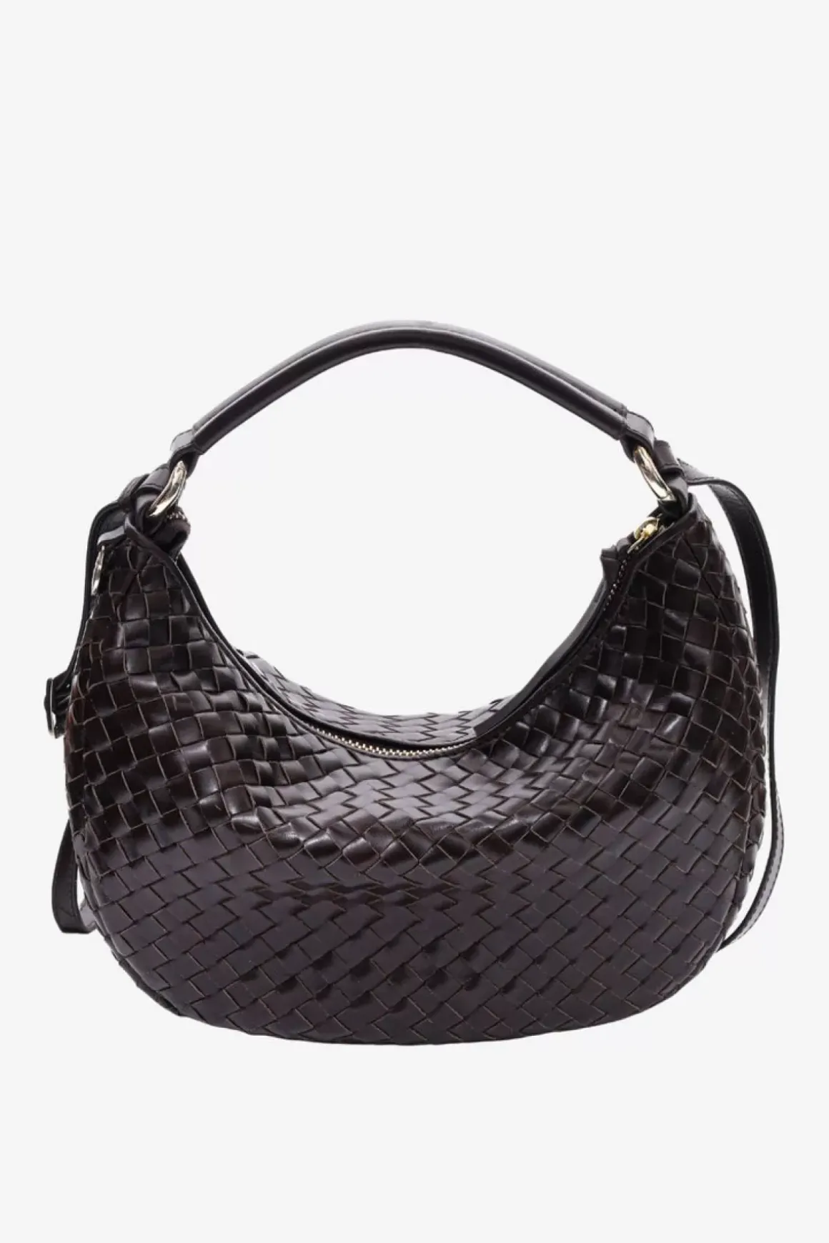 Salerno Shoulder Bag Marlin Dark Brown