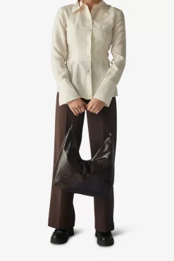 Salerno Shoulder Bag Mindy Dark Brown