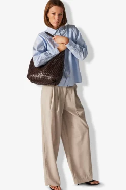 Salerno Shoulder Bag Mindy Dark Brown