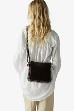 Salerno Shoulder Bag Sia Dark Brown
