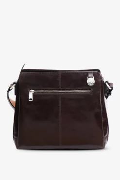 Salerno Shoulder Bag Sia Dark Brown