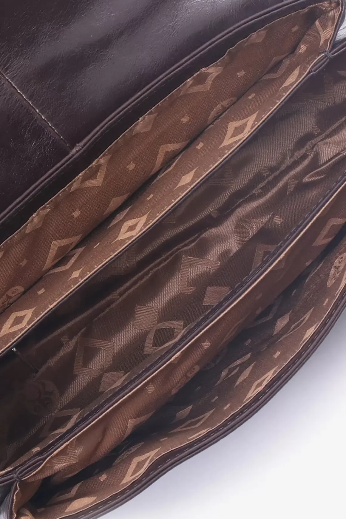 Salerno Shoulder Bag Signe Dark Brown