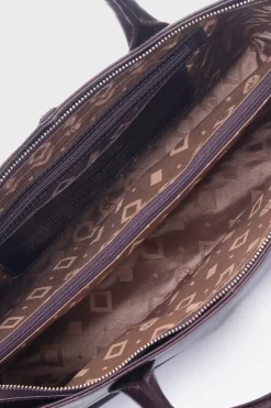 Salerno Shoulder Bag Vilde Dark Brown