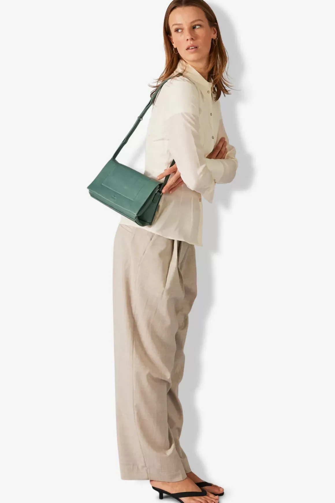 Venezia Shoulder Bag Celina Dark Mint