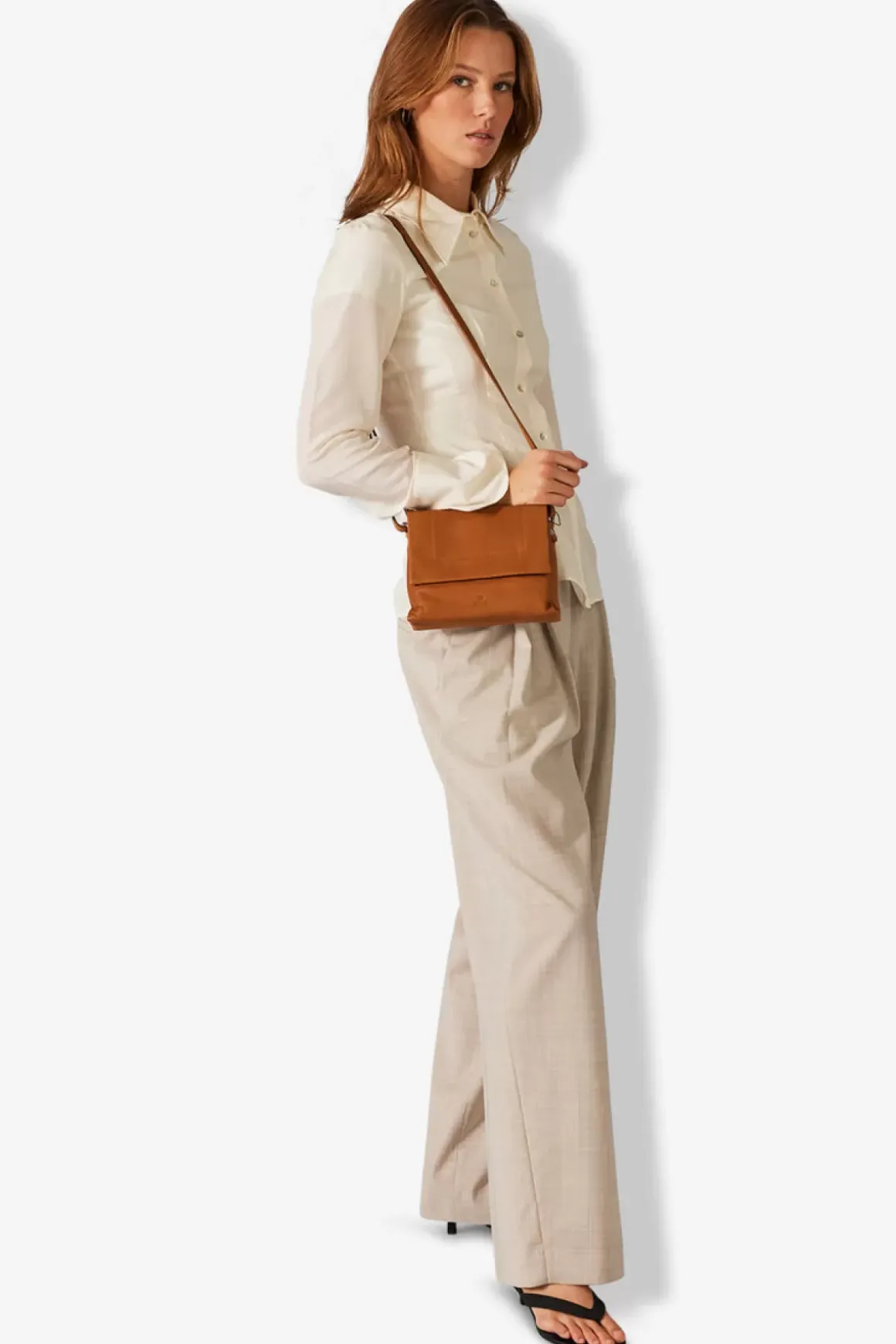 Venezia Shoulder Bag Naja Cognac